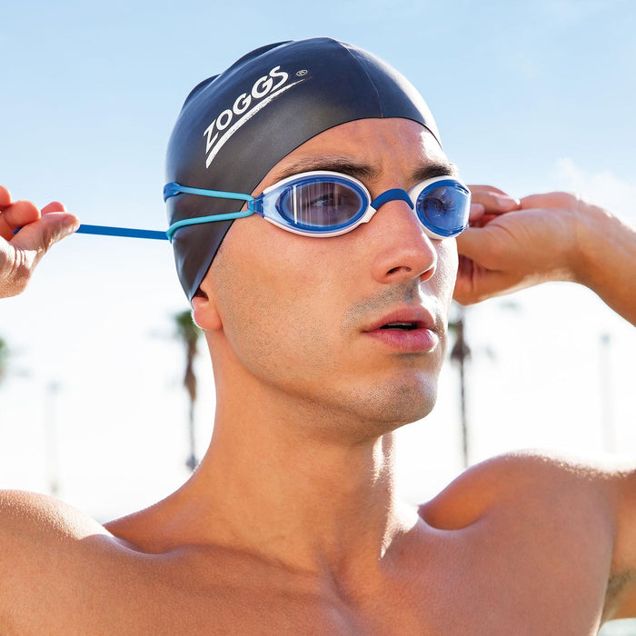Lunettes de natation Fusion Air Bleu-Blanc Teinté-Bleu Lenses Zoggs 461012BLWHTBL