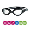 Lunettes de natation Phantom 2.0 Noir-Gris Zoggs 461031BKGYCLR