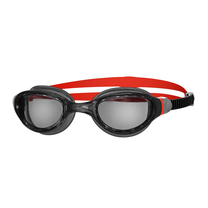 Lunettes de natation Phantom 2.0 Noir-Rouge Teinté-Fumée Lenses Zoggs 461031BKRDTSM