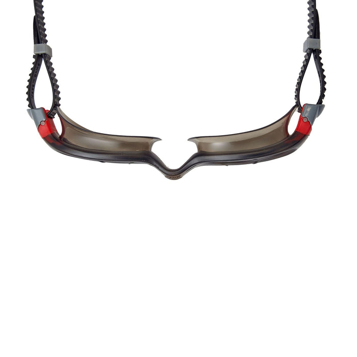 Lunettes de natation Phantom 2.0 Noir-Rouge Teinté-Fumée Lenses Zoggs 461031BKRDTSM