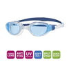 Lunettes de natation Phantom 2.0 Clair-Marine Teinté-Bleu Lenses Zoggs 461031CLNVTBL