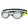 Lunettes de natation Predator Noir-Vert-Transparent Standard Zoggs 461037BKGNCLRR
