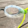 Lunettes de natation Predator Noir-Vert-Transparent Petit Zoggs 461037BKGNCLRS