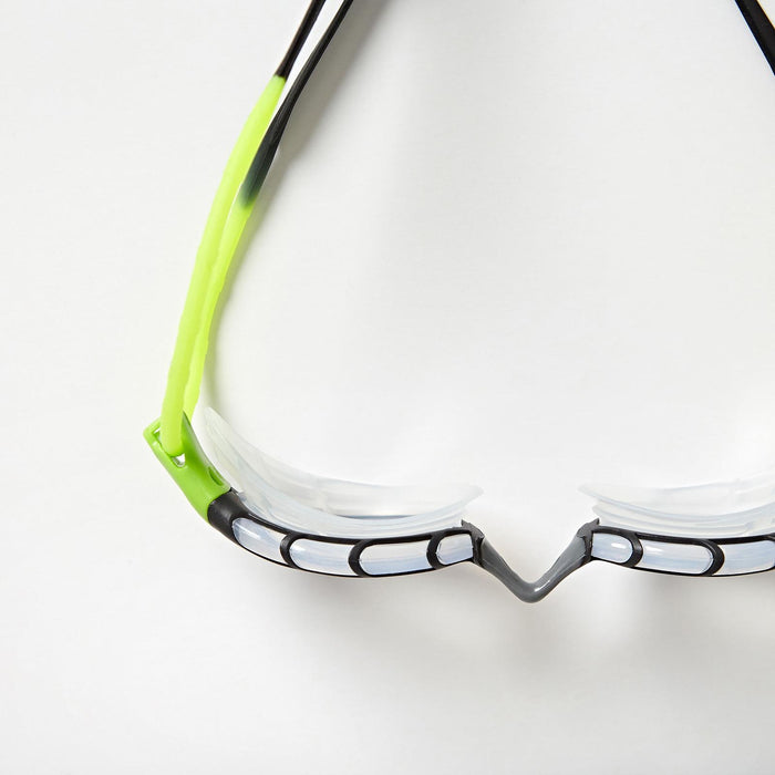 Lunettes de natation Predator Noir-Vert-Transparent Petit Zoggs 461037BKGNCLRS