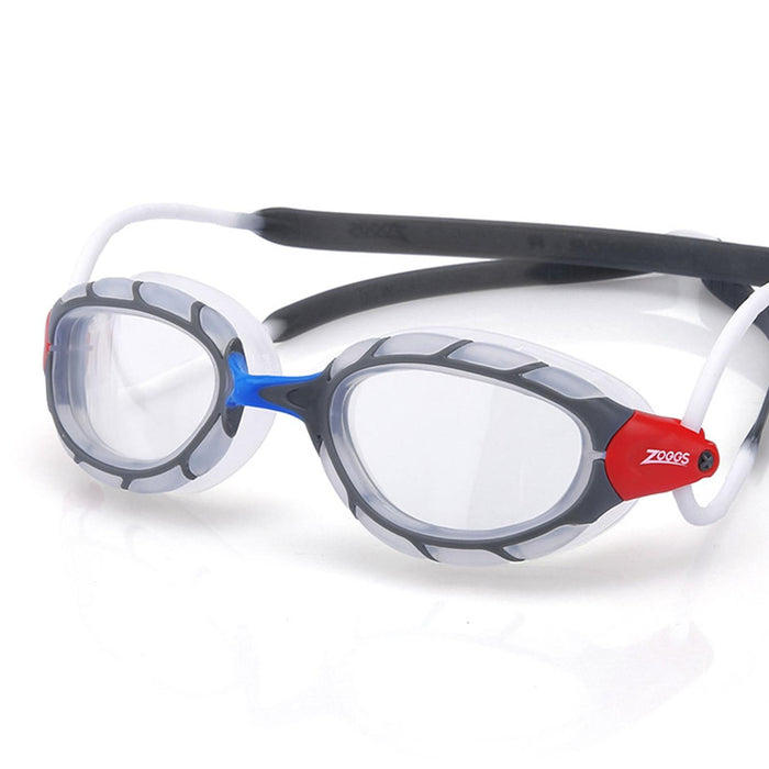 Lunettes de natation Predator Transparent-Gris Standard Zoggs 461037CLGYCLRR