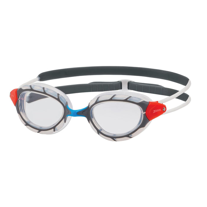 Lunettes de natation Predator Transparent-Gris Petit Zoggs 461037CLGYCLRS