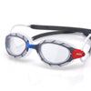 Lunettes de natation Predator Transparent-Gris Petit Zoggs 461037CLGYCLRS