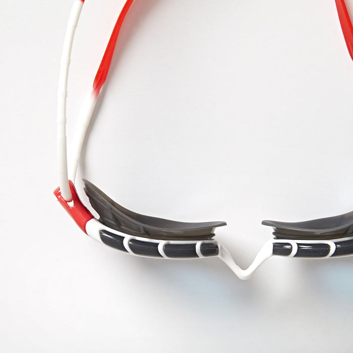 Lunettes de natation Predator Blanc-Rouge Verres teintés-Bleus Standard Zoggs 461037WHRDTBLR