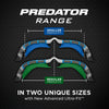 Lunettes de natation Predator Blanc-Rouge Verres teintés-Bleus Petit Zoggs 461037WHRDTBLS