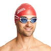 Lunettes de natation Predator Blanc-Rouge Verres teintés-Bleus Petit Zoggs 461037WHRDTBLS