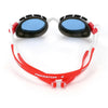 Lunettes de natation Predator Blanc-Rouge Verres teintés-Bleus Petit Zoggs 461037WHRDTBLS