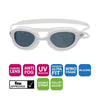 Lunettes de natation Predator Blanc Verres fumés Petit Zoggs 461037WHTSMS