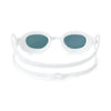 Lunettes de natation Predator Blanc Verres fumés Petit Zoggs 461037WHTSMS