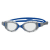 Lunettes de natation Predator Flex Gris-Bleu-Transparent Standard Zoggs 461041GYBLCLRR