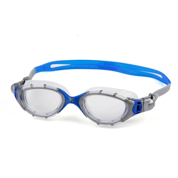 Lunettes de natation Predator Flex Gris-Bleu-Transparent Standard Zoggs 461041GYBLCLRR