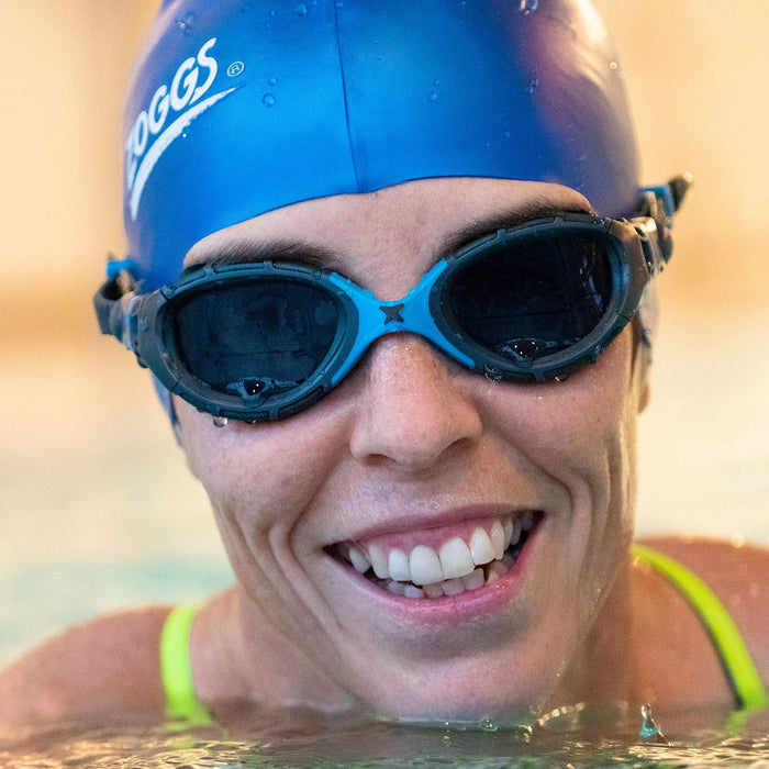 Lunettes de natation Predator Flex Gris-Bleu-Fumé Standard Zoggs 461041GYBLTSMR