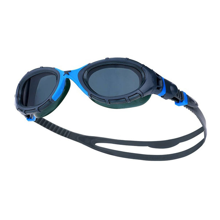 Lunettes de natation Predator Flex Gris-Bleu-Fumé Standard Zoggs 461041GYBLTSMR