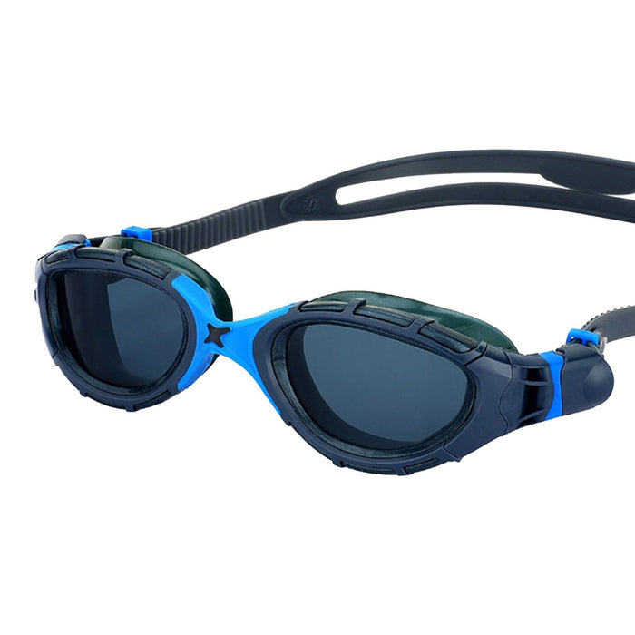 Lunettes de natation Predator Flex Gris-Bleu-Fumé Standard Zoggs 461041GYBLTSMR
