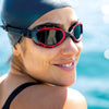 Lunettes de natation Predator Flex Polarisées Noir-Rouge-Fumé Petit Zoggs 461043BKRDPSMS