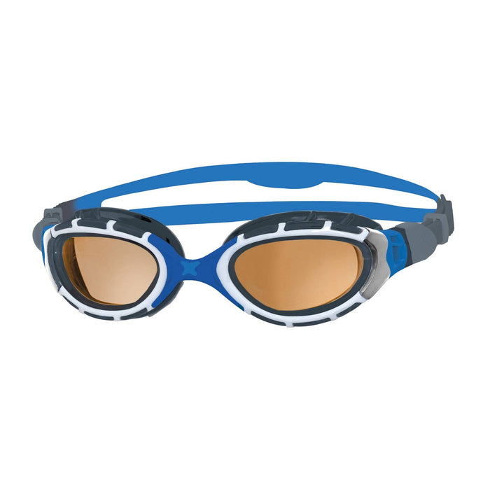 Lunettes de natation Predator Flex Polaroid Ultra Bleu-Gris Standard Zoggs 461046BLGYPCPR