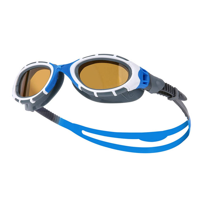 Lunettes de natation Predator Flex Polaroid Ultra Bleu-Gris Standard Zoggs 461046BLGYPCPR