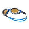 Lunettes de natation Predator Flex Polaroid Ultra Bleu-Gris Standard Zoggs 461046BLGYPCPR