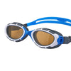 Lunettes de natation Predator Flex Polaroid Ultra Bleu-Gris Standard Zoggs 461046BLGYPCPR
