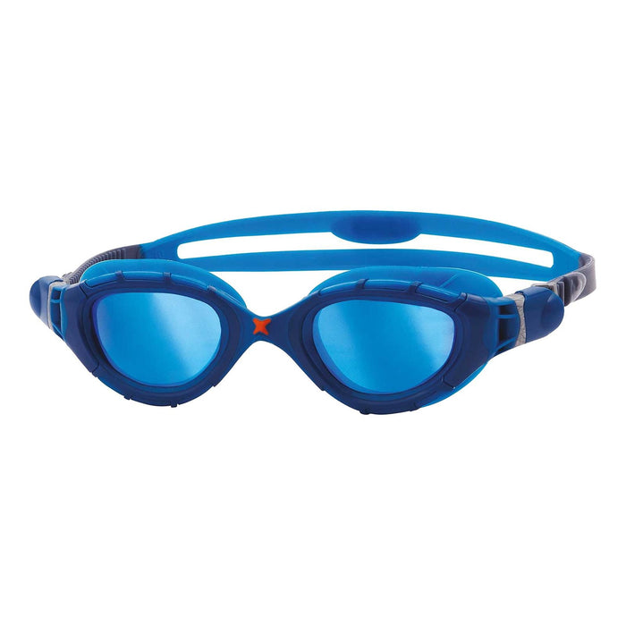 Lunettes de natation Predator Flex Titanium Bleu Miroité-Bleu Standard Zoggs 461054BLBLMBLR