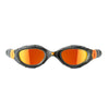 Lunettes de natation Predator Flex Titanium Gris-Noir Miroité-Verres Orange Standard Zoggs 461054GYBKMO