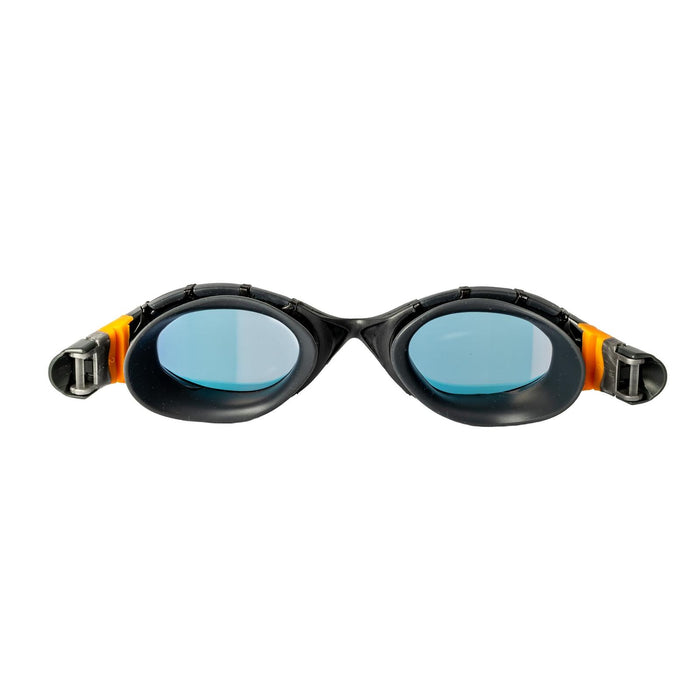 Lunettes de natation Predator Flex Titanium Gris-Noir Miroité-Verres Orange Standard Zoggs 461054GYBKMO