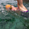 Lunettes de natation Predator Flex Titanium Gris-Noir Miroité-Verres Orange Standard Zoggs 461054GYBKMO