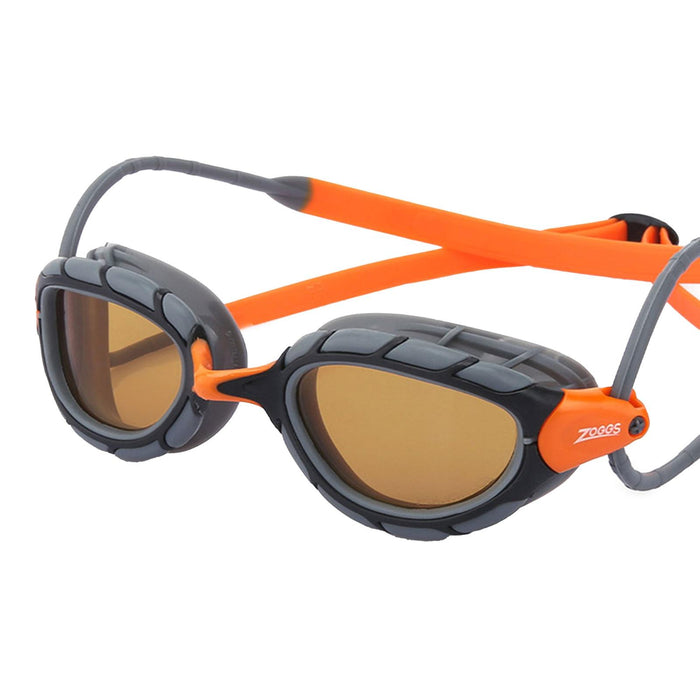Lunettes de natation Predator Polaroid Ultra Gris-Orange Standard Zoggs 461058GYORPCPR