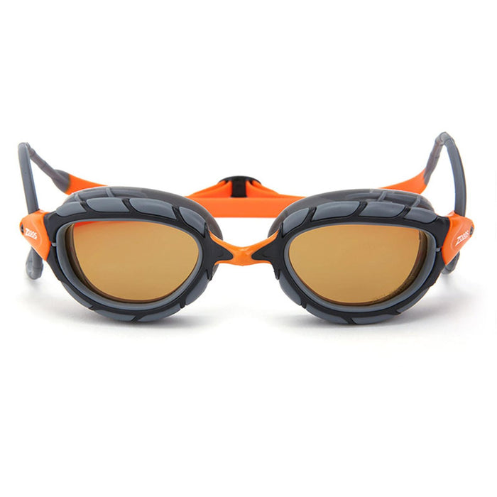 Lunettes de natation Predator Polaroid Ultra Gris-Orange Standard Zoggs 461058GYORPCPR