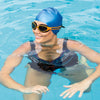 Lunettes de natation Predator Polaroïdes Bleu-Blanc-Fumé Petit Zoggs 461060BLWHPSMS