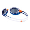 Lunettes de natation Predator Polaroïdes Bleu-Blanc-Fumé Petit Zoggs 461060BLWHPSMS