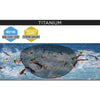 Lunettes de natation Predator Titanium Gris-Noir Miroité-Verres Orange Petit Zoggs 461065GYBKMORS