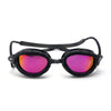 Lunettes de natation Predator Titanium Gris-Noir Miroité-Verres Roses Standard Zoggs 461065GYBKMPKR