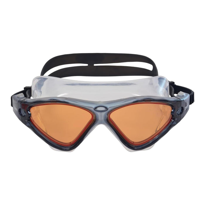 Masque de natation Tri Vision Gris-Noir Verres teintés-Cuivre Zoggs 461075GYBKTCP