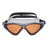 Masque de natation Tri Vision Gris-Noir Verres teintés-Cuivre Zoggs 461075GYBKTCP
