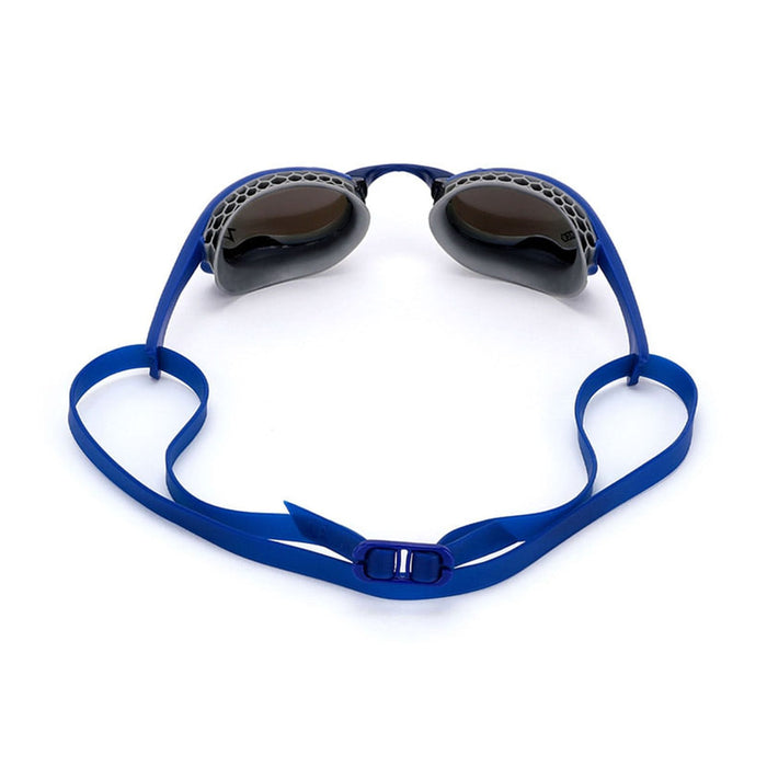 Lunettes de natation Raptor Hcb Titanium Bleu-Gris Miroité-Verres Bleu-Foncé Zoggs 461085BLGYMDB