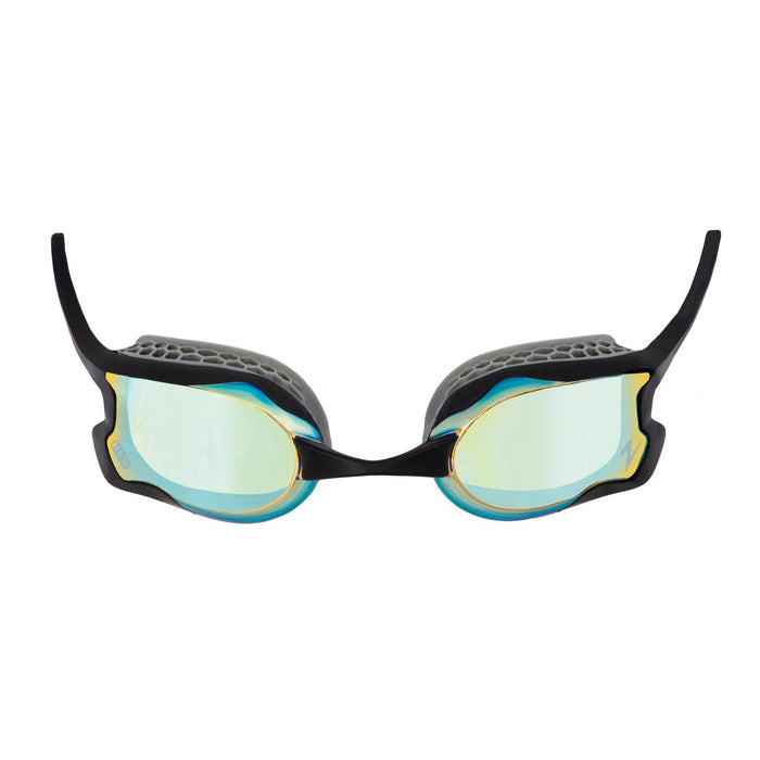 Lunettes de natation Raptor Hcb Titanium Gris-Noir Miroité-Verres Bleus Zoggs 461085GYBKMBL