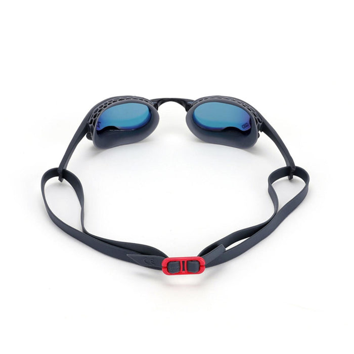 Lunettes de natation Raptor Hcb Titanium Gris-Noir Miroité-Verres Rouges Zoggs 461085GYBKMRD