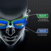 Lunettes de natation Predator Flex Titanium Reactor Noir-Or Petit Zoggs 461089BKGORTIS