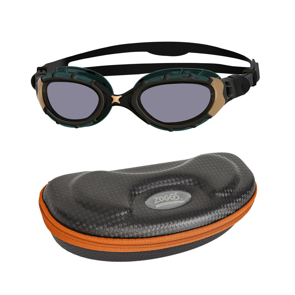 Lunettes de natation Predator Flex Titanium Reactor Noir-Or Petit Zoggs 461089BKGORTIS