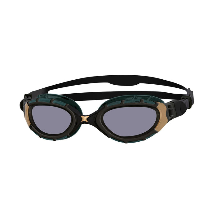Lunettes de natation Predator Flex Titanium Reactor Noir-Or Petit Zoggs 461089BKGORTIS