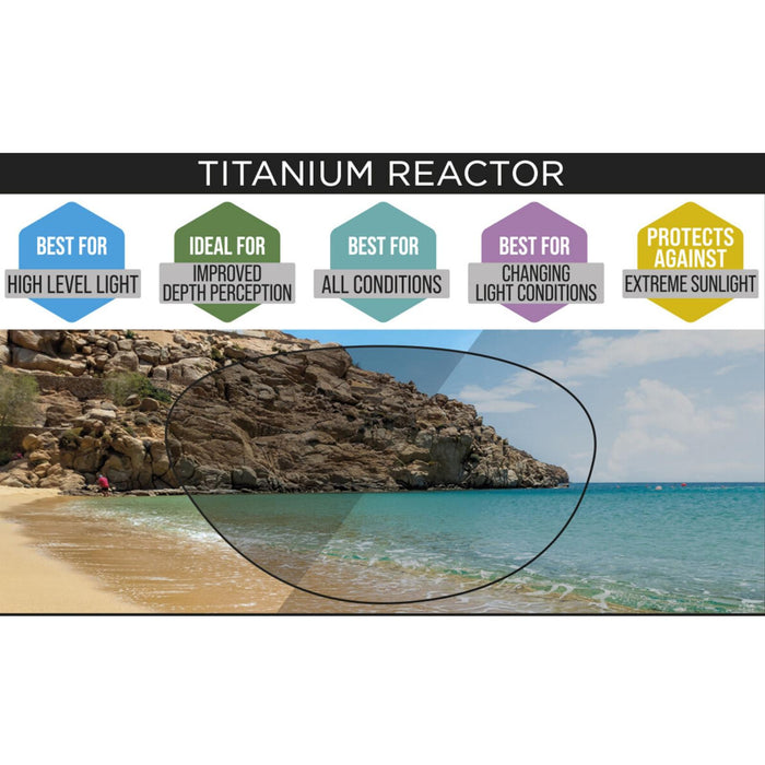 Lunettes de natation Predator Flex Titanium Reactor Noir-Or Petit Zoggs 461089BKGORTIS