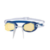 Lunettes de natation Diamond Titanium-Bleu-Blanc Miroité-Verres Dorés Zoggs 461090BLWHMGD