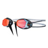 Lunettes de natation Diamond Titanium-Gris-Noir Miroité-Verres Rouges Zoggs 461090GYBKMRD