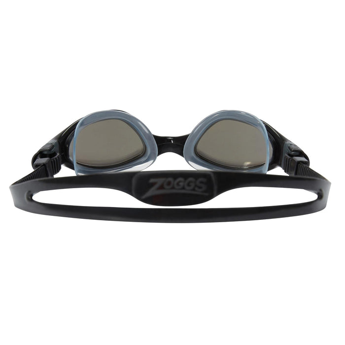 Lunettes de natation Tiger Lsr++ Titane Noir-Gris Miroité-Or Noir Lenses Small Zoggs 461092BKGYMGDS