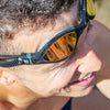 Lunettes de natation Tiger Lsr+ Titane Noir-Gris Miroité-Rouge Lenses Regular Zoggs 461092BKGYMRDR